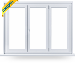 Купить трёхстворчатое окно в Омске 292129
